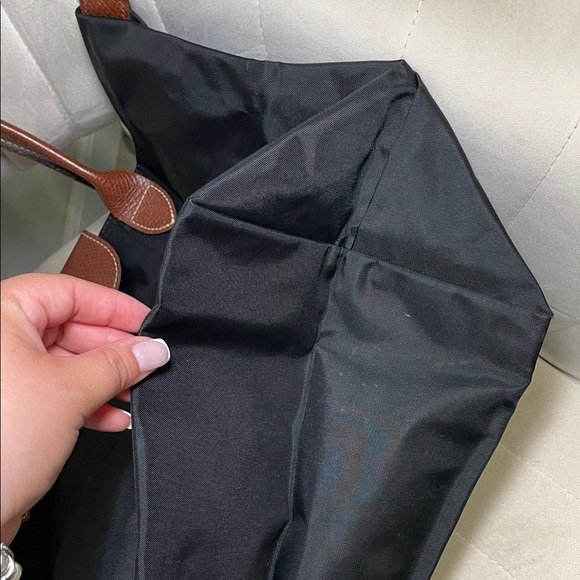Large Black Longchamp Tote Bag - Picture 7 of 16